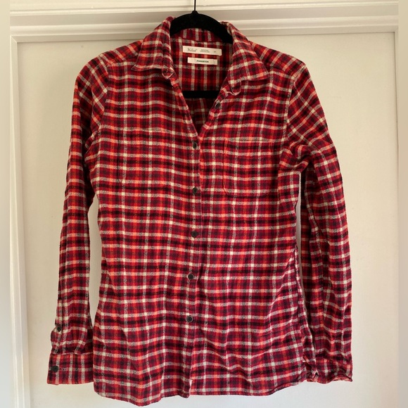 Woolrich Tops - Woolrich Pemberton flannel Button Down Shirt Women’s Size Small Cotton Plaid